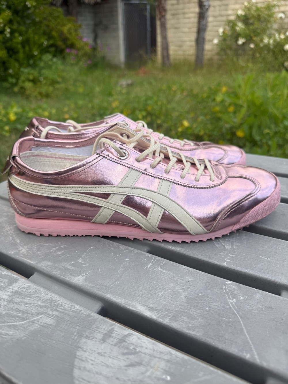 Onitsuka Tiger MEXICO 66 SD UNISEX SHOES Pink/Cream Metallic